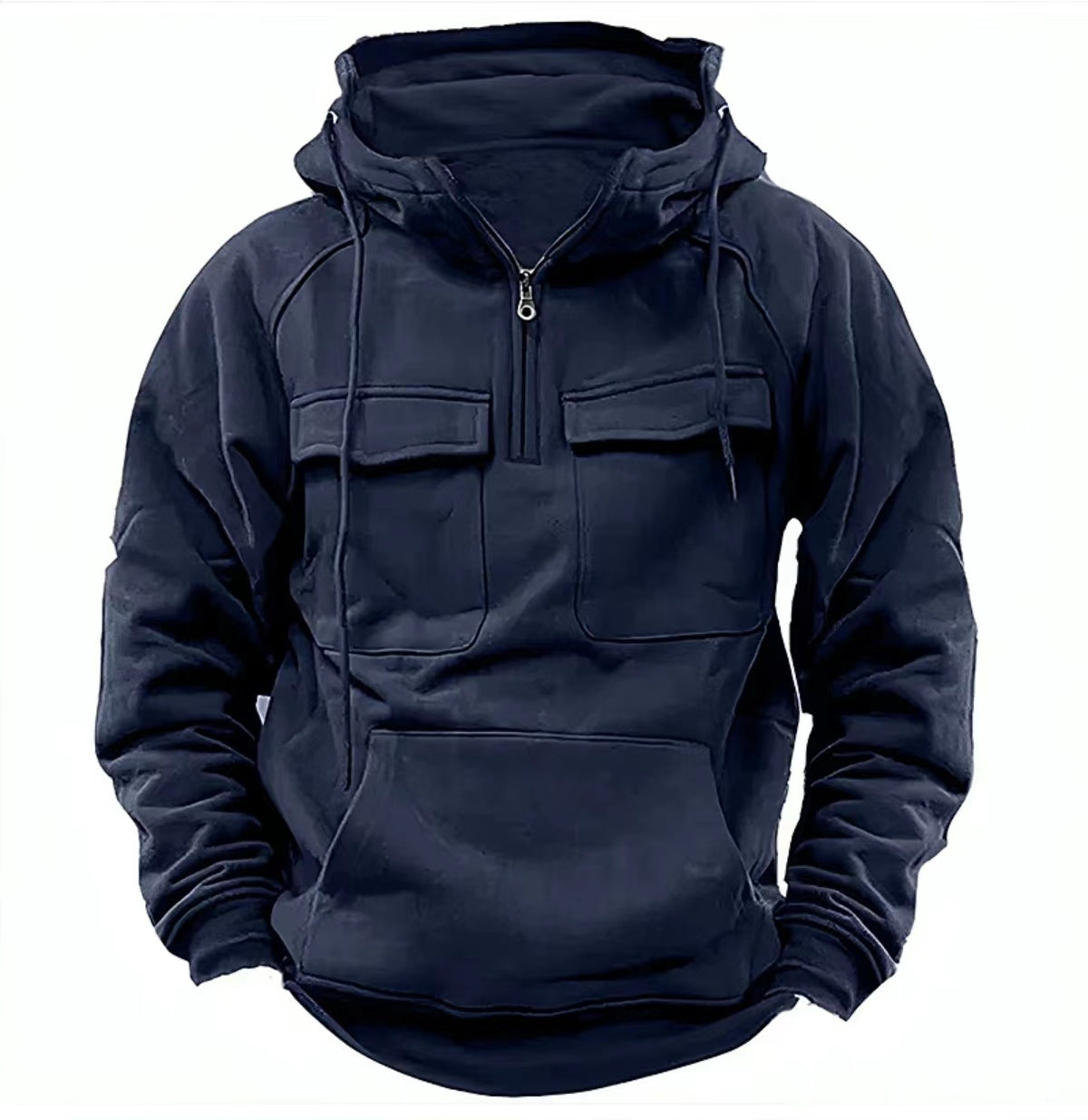 Men's Gym Workout Hoodie Outdoor Sports Street Style